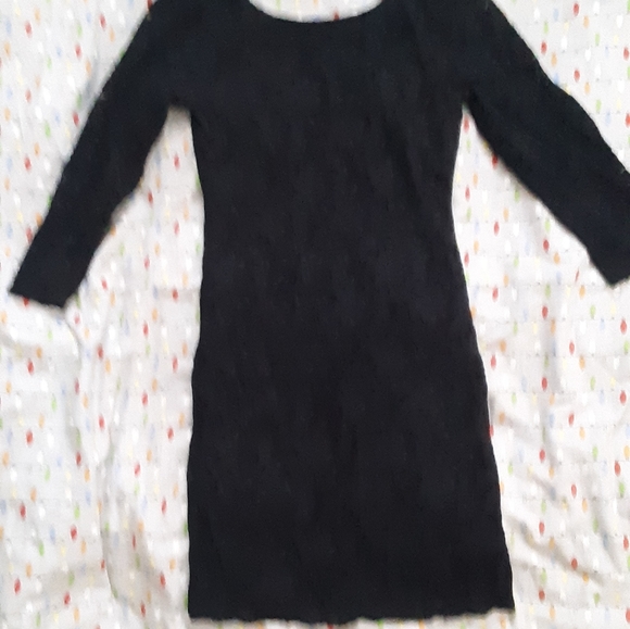 Lace scoop back mini dress - Picture 4 of 6